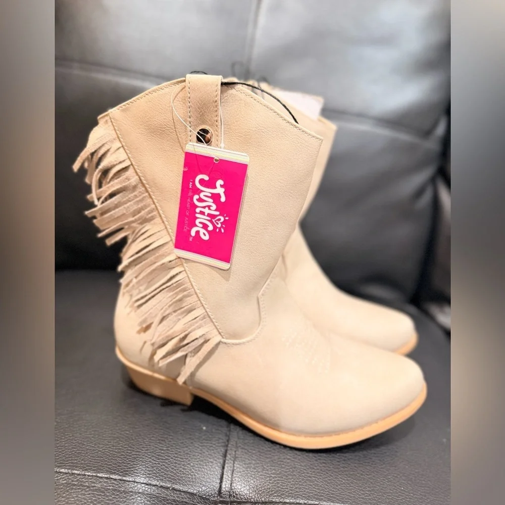Justice Girl Cowgirl Western Boots size 3